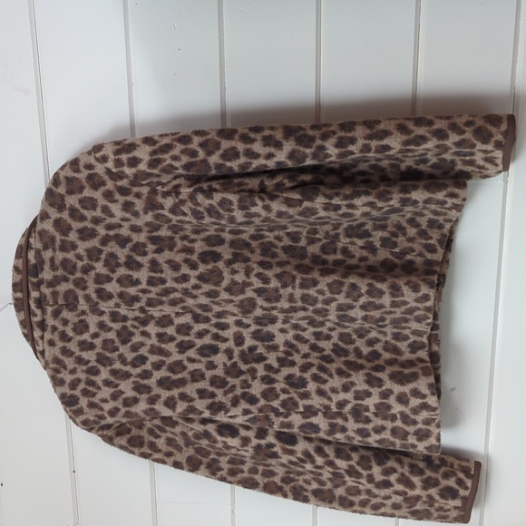 Animal print wood blazer, size MP - Picture 3 of 5